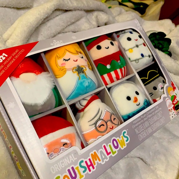 Squishmallows Other - Mini squishmallows 2021 classic holiday squad - Kelly toys - winter holiday
